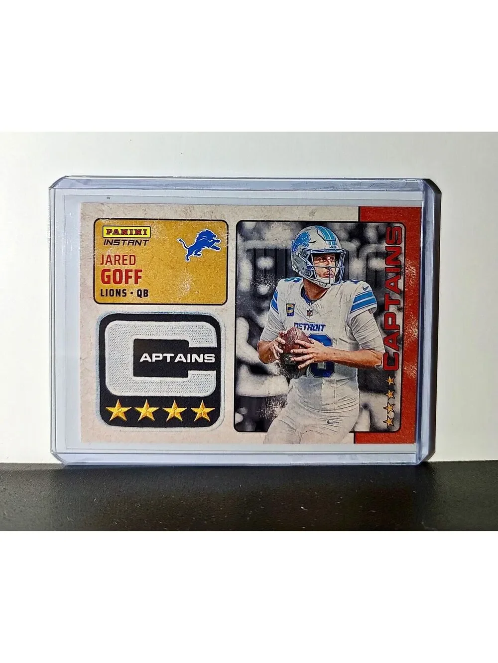 Jared Goff 2024 Panini Captains NFL #11 Card Detroit Lions 1/351